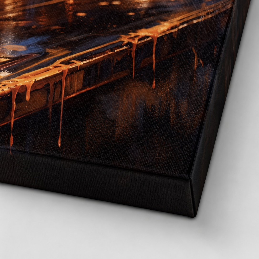 détail texture tableau midnight martini impression premium spektra gallery
