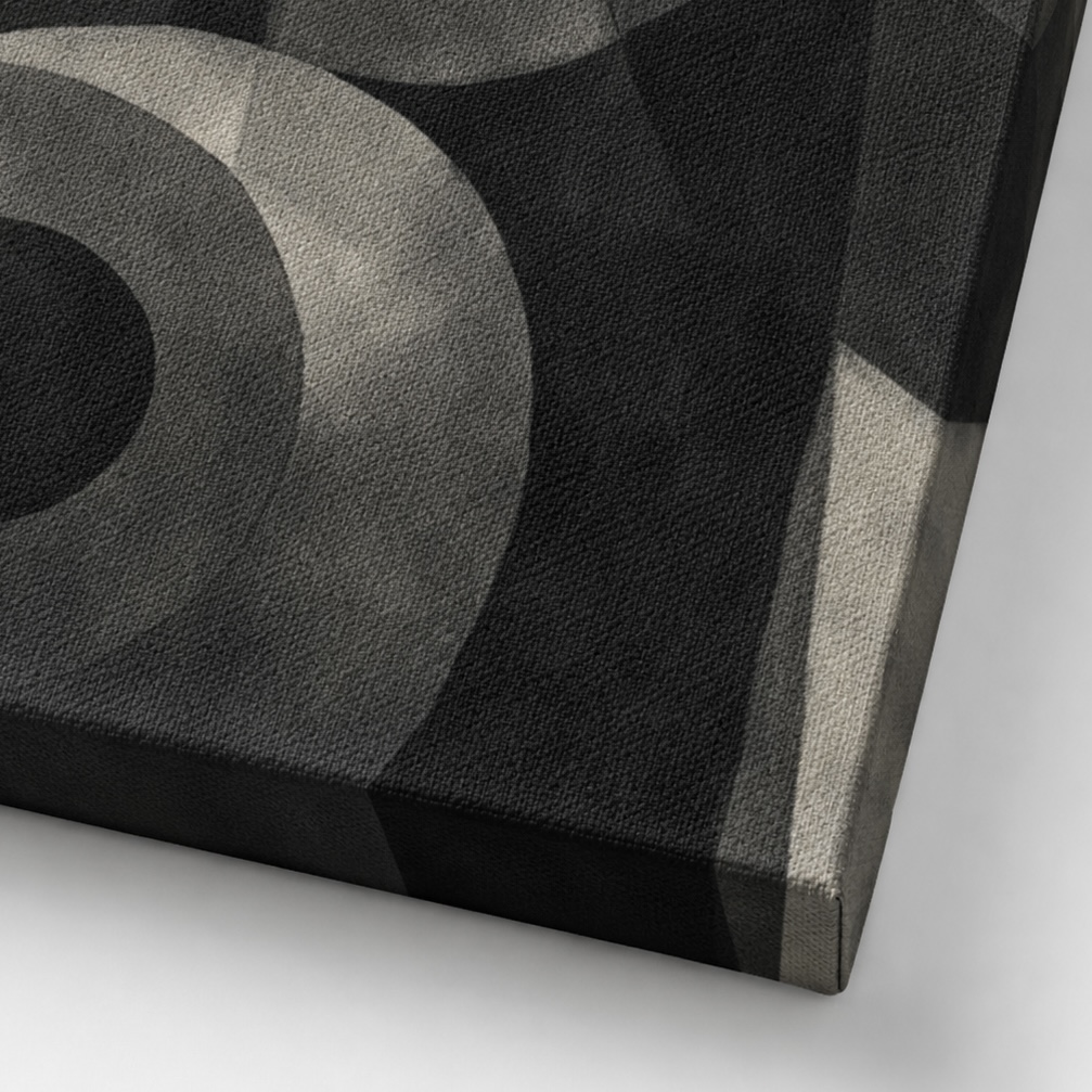 Tableau visage géométrique abstrait Abstraction Humaine gros plan texture toile et finition premium du tableau cubiste Abstraction Humaine