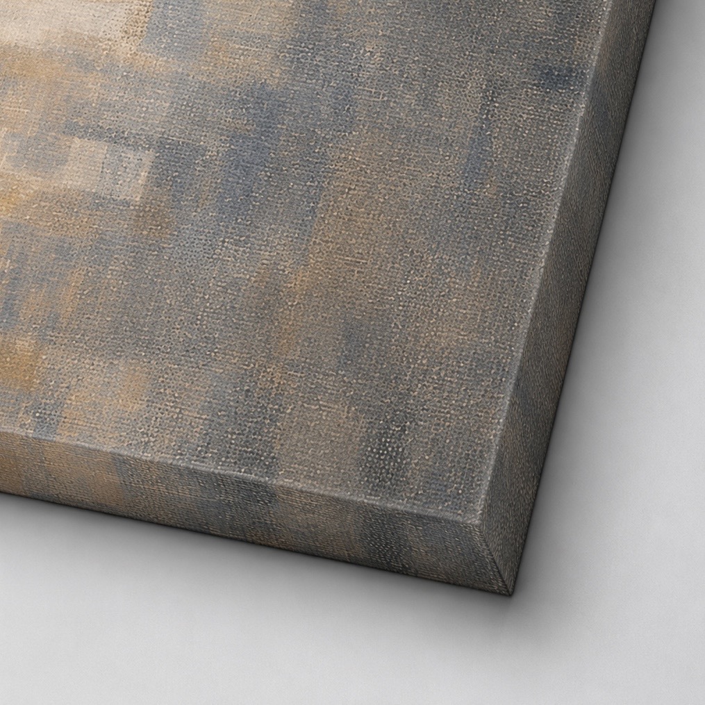 détail texture toile tableau femme abstraite couture géométrique moderne spektra