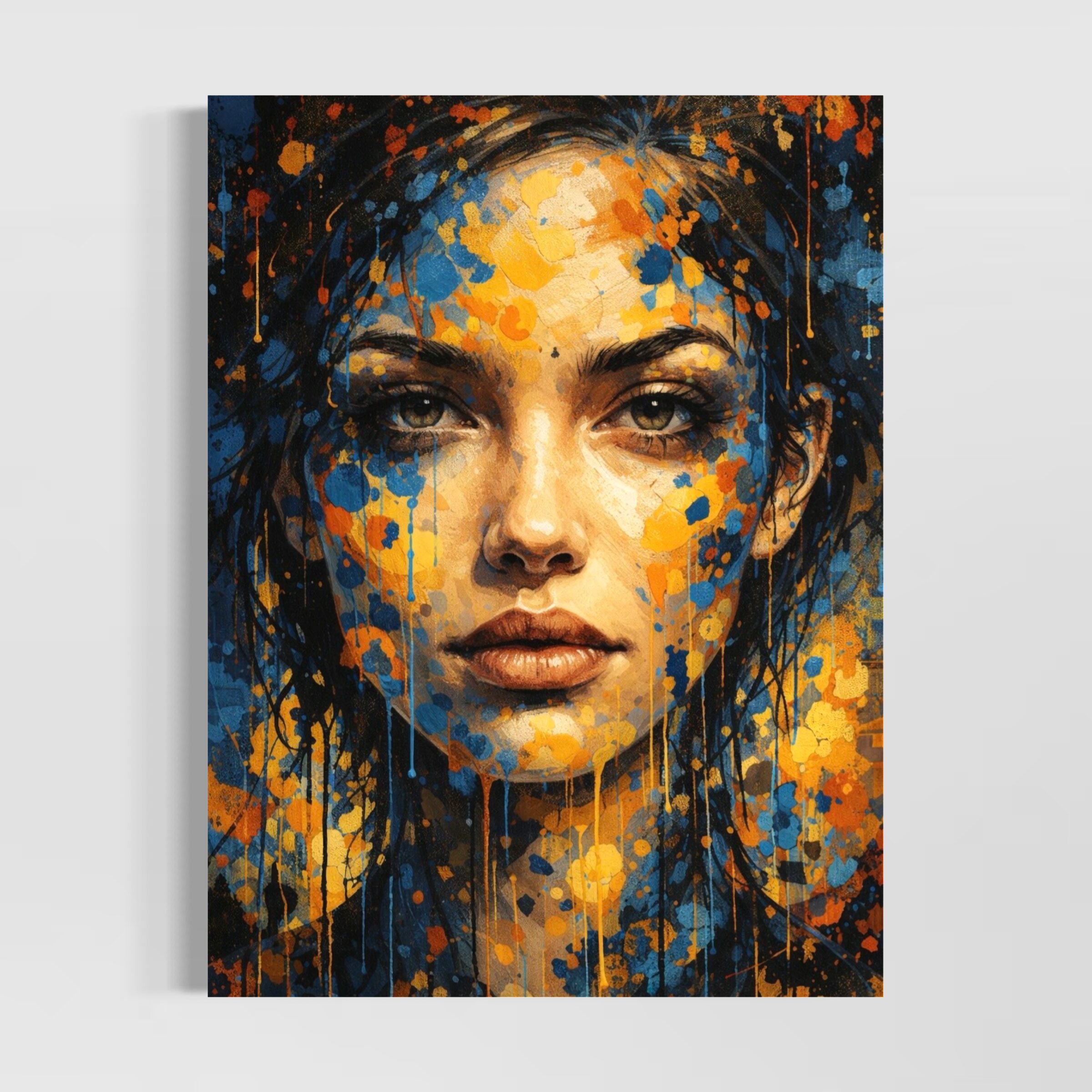 Tableau Femme Pop Art – Beauté Sauvage tableau femme pop art contemporain beaute sauvage spektra