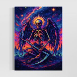Accueil tableau gardien des ames fantasy contemporain spektra