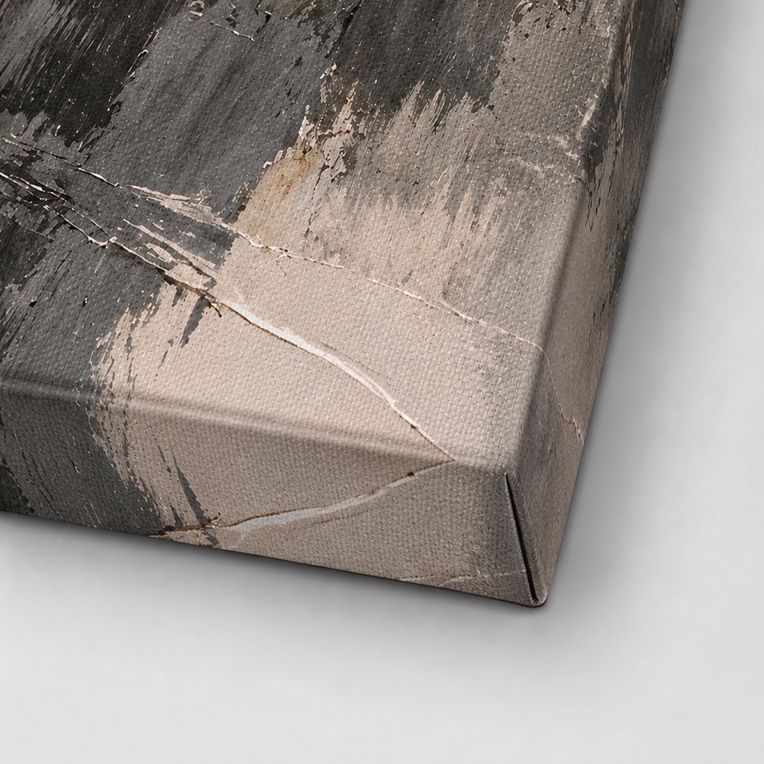toile canvas tableau ascension dorée détail texture impression qualité premium finition