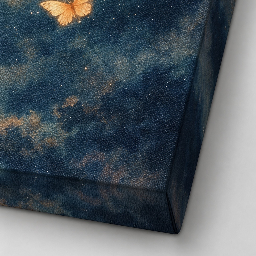 detail toile canvas tableau violon de minuit texture impression haute definition finition premium
