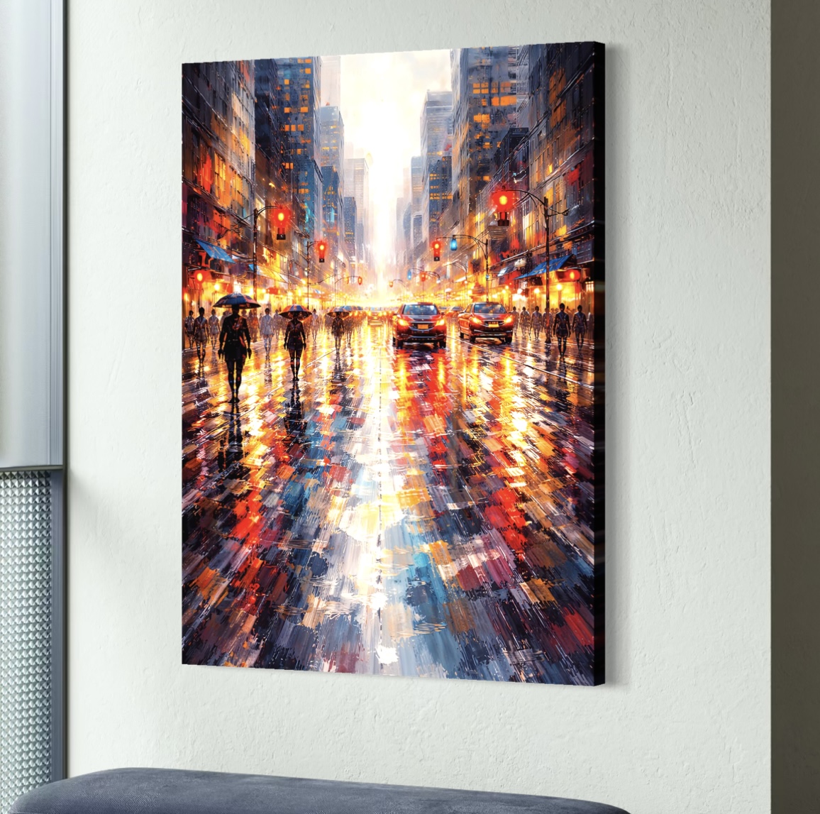 tableau lueurs urbaines