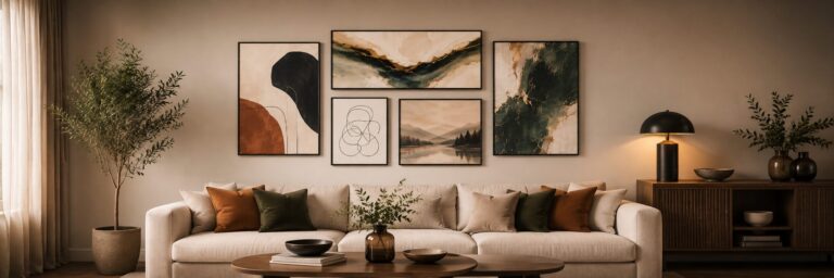comment disposer plusieurs tableaux mur spektra